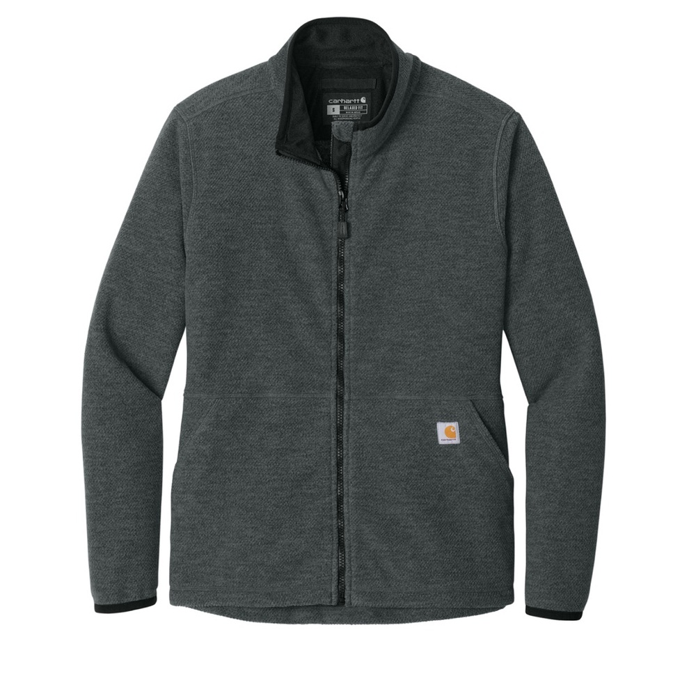NWT** Carhartt Charcoal Zip-Up Jacket